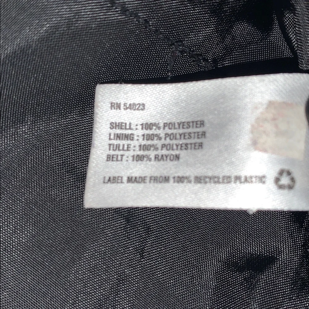 GAP Textured Black Roses Overlay Dress 6/7 EUC